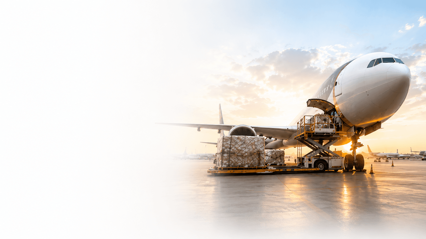 Air Freight Hero Background